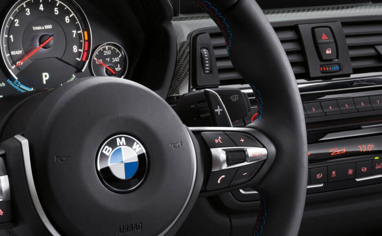 2018 BMW M4 Black Leather Interior Detail 2018 BMW M4 Black Leather Interior Detail